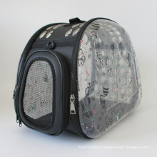 Large Breathable Portable Detachable Messenger Bag Portable Printing Pet Bag